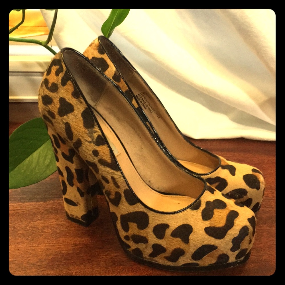 Steve Madden cheetah heels